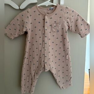 Petit Bateau Pink Patterned Romper